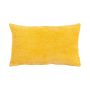 Coussin en toile KALUA, jaune, 50x30cm