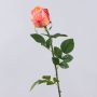 Rose artificielle SUNJIK, orange-rose-jaune, 75cm, Ø7cm