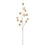 Branche artificielle Physalis FRILTE avec des fruits, champagne métallique, 90cm