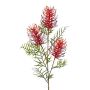 Branche artificielle Grevillea robusta ZILFRA avec des fleurs, rouge, 85cm