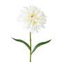Fleur artificielle Gerbera SUNGER, blanc, 45cm