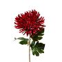 Chrysanthème artificiel HIKJON, corail, 75 cm, Ø 18 cm