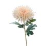 Chrysanthème artificiel HIKJON, crème-abricot, 75 cm, Ø 18 cm