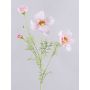 Branche décorative de cosmos HIKJAN, rose-blanc, 80cm