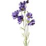 Panier décoratif à branches HISSAN, violet foncé, 75 cm
