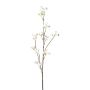Branche décorative Deutzia FRINTE, rose fuchsia-blanc, 85cm
