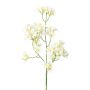 Branche décorative de fleurs de pommier YORBEN avec des fleurs, blanc, 60cm