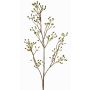 Branche décorative de rosier sauvage HIKERNO avec cynorrhodons, verte, 100cm