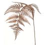 Branche artificielle de fougère épée NALFHY, cuivre métallisé, 80 cm