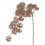 Branche artificielle de viorne SALFHY avec bourgeons, rose clair métallisé, 90 cm