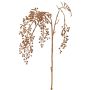 Branche artificielle de poivrier RALFHY avec baies, cuivre métallisé, 80 cm