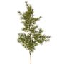 Branche artificielle d'Asparagus umbellatus DIKERNO, verte, 75 cm