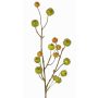 Branche artificielle de pommier ornemental NONGIH avec fruits, vert-orange, 60cm