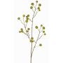 Branche artificielle de pommier ornemental NONGIH avec fruits, vert-orange, 90cm