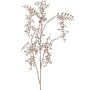 Branche artificielle de poivrier NELFHY avec baies, rose clair métallisé, 125 cm