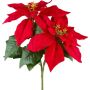 Branche artificielle Poinsettia FRIMBEL, rouge, 30cm