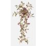 Plante artificielle Tradescantia zebrina DIHALLO sur tige, retombante, vert-violet, 70 cm