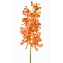 Branche artificielle Orchidée Mokara MAKANUI, orange-jaune-rose, 80cm