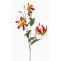 Branche décorative Gloriosa TROFEL, rose-jaune, 90 cm