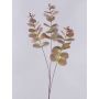 Branche d'eucalyptus artificielle ERINDALS, vert-rouge bourgogne, 90cm