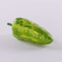 Fruit décoratif : fève de cacao FORDIHAN, vert, 13 cm