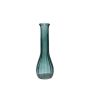 Vase de table KOSTA en verre, bleu pétrole-transparent, 21,5cm, Ø7cm