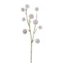 Branche artificielle Gomphocarpus physocarpus FLIVON, fruits, lilas, 60cm