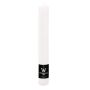 Bougie cylindrique AURORA, blanche, 28 cm, Ø 3,5 cm, 30 h - Fabriquée en Allemagne