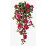Fleur artificielle de bougainvillier suspendue CARINO, sur tige, crossdoor, rose, 100 cm