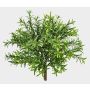 Herbe aromatique artificielle : romarin ORSOLA sur tige, difficilement inflammable, vert, 30 cm