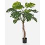 Plante artificielle Philodendron Monstera Deliciosa IDALINA, racines, 130 cm