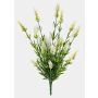 Lavande artificielle MARINA sur tige, crème, 50cm, Ø2cm