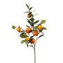 Fausse branche d'oranger QUEOSHA avec des fruits, orange, 95cm