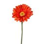 Fleur décorative Gerbera VORNEK, orange, 65cm