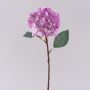 Hortensia artificiel NYNMAR, violet-crème, 50cm, Ø18cm