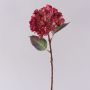 Hortensia artificiel NYNMAR, saumon, 50cm, Ø18cm