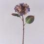 Hortensia artificiel NYNMAR, vert-lilas, 50cm, Ø18cm