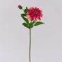 Fleur artificielle, dahlia WERNYT, rose-abricot, 45 cm, Ø 10 cm
