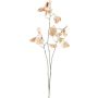 Branche artificielle de pois de senteur SAJIN, vert pêche, 100 cm