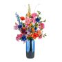 Bouquet de fleurs artificielles FEME, multicolore, 105cm, Ø65cm