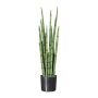 Plante succulente artificielle Sansevieria cylindrica VROSKE, vert, 100cm