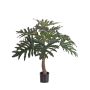 Plante artificielle Philodendron Selloum DONIS, tronc artificiel, 80cm