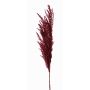 Branche artificielle panicule de l'herbe de la pampa ERATO, rouge bourgogne, 100cm