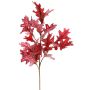 Branche de chêne artificielle ERASMIA, bordeaux, 75cm