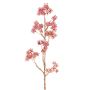 Branche de callicarpe artificielle FILOTAS avec baies, rose, 45cm