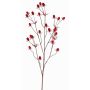 Branche de chardon artificielle (Eryngium) LOUKAS, rouge, 70cm, Ø1-1,5cm