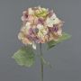 Fleur artificielle Hortensia URANIA, vieux rose, 75cm, Ø18cm