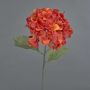 Fleur artificielle Hortensia URANIA, orange, 75cm, Ø18cm