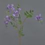 Branche de glycine en tissu SOULA avec fleurs, violet, 80cm