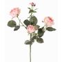Branche de rose en tissu DIAMANTIS, rose-crème, 70cm, Ø5-8cm